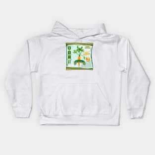 Carrot seeds Kids Hoodie